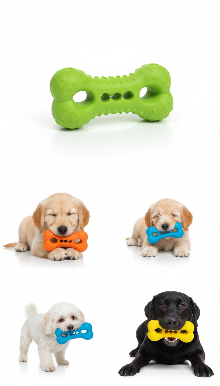 Lime Green Chewable Toy