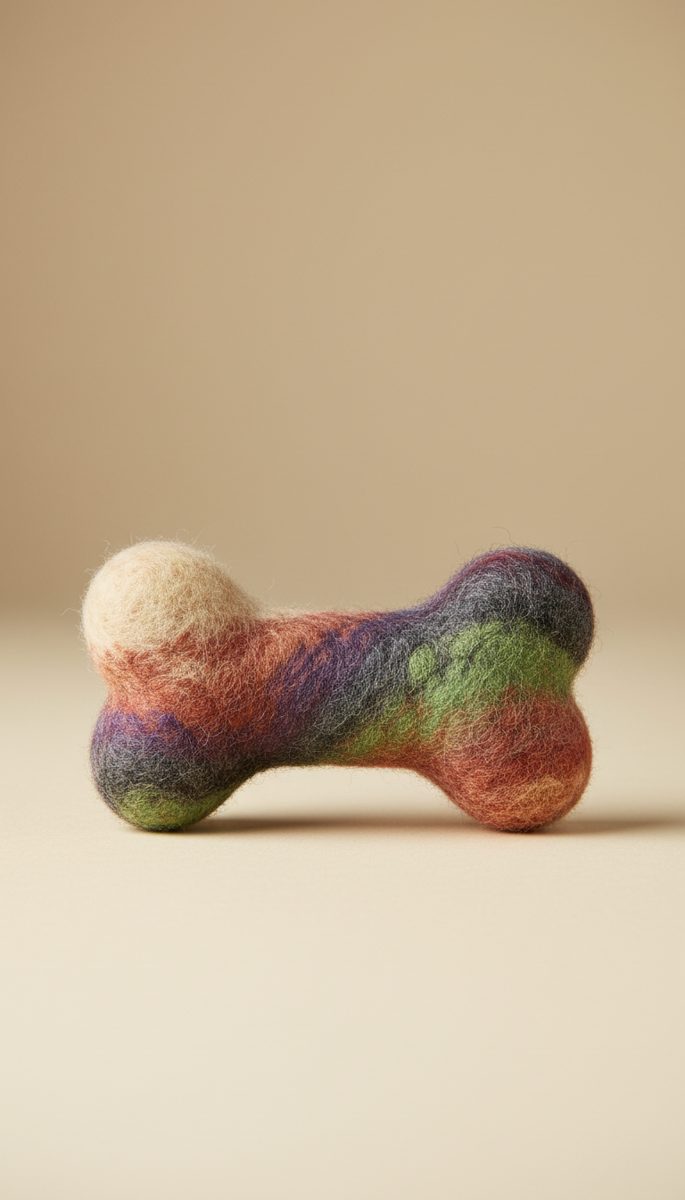 Artisanal Wool Pet Toy