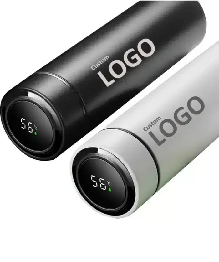 Customized Temperature Display Stainless Insulated Water Bottle – Personalized with Name or Logo